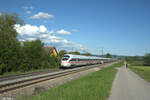 411 029-2  Kiel  als ICE 90 Wien - Hamburg Altona  Donauwalzer  bei Pölling.