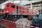 DB 234 467-9 erh�lt eine komplette Hauptuntersuchung.