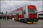 Steuerwagen 951 001-7 und die Mittelwagen sind speziell f�r die Baureihe 671 der  Zelecznicna spolocnost Slovensko  gebaut (INNOTRANS 2010 Berlin 21.09.2010)