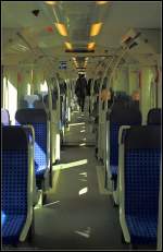 Inneneinrichtung des 430 536 f�r die S-Bahn Stuttgart auf der InnoTrans 2012 in Berlin