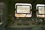 Blick in den linken Teil des F�hrerstands von DR 80-50-979 6232-0, Schneepflug Meiningen, SPM 615, der am 15.09.2013 bei den Bahnaktionstagen des F�rderverein Berlin-Anhaltische Eisenbahn e.V. zu besichtigen war