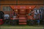 DR 230661 Magdeburg Fcckk in Magdeburg Neustadt, 10.05.2015    Beim Fr�hjahrsfest der Magdeburger Eisenbahnfreunde stand dieser Fcckk am alten Lagerhaus des Hafens.