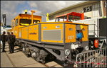 InnoTrans 2016 in Berlin: Speziell f�r den Einsatz bei U- und Stadtbahnen wurde diese 36t schwere Servicelok entwickelt.