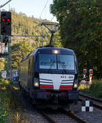 Die SIEMENS Vectron MS X4E – 664 / 193 664-0 (91 80 6193 664-0 D-DISPO) der BRCE - Beacon Rail Capital Europe (München) fährt am 17 September 2024 mit einem KLV-Zug durch den Bahnhof Kirchen (Sieg) in Richtung Siegen. Nochmals einen lieben Gruß an den freundlichen Lokführer zurück.

Die Multisystemlokomotive Siemens Vectron MS wurde 2017 von Siemens Mobilitiy in München-Allach unter der Fabriknummer 22244 gebaut. Sie wurde in der Variante A09 (Zulassungen für D / A / I) ausgeführt. Im Jahr 2022 erfolgte bie Siemens in München-Allach der Umbau in die Variante A22 und hat so die Zulassung für Deutschland, Österreich, die Schweiz, Italien und die Niederlande (D / A / CH / I / NL). So besitzt die Variante MS A22 folgende Zugsicherungssysteme: ETCS BaseLine 3, sowie für Deutschland (PZB90 / LZB80 (CIR-ELKE I)), für Österreich (ETCS Level 1 mit Euroloop, ETCS Level 2, PZB90 / LZB80), für die Schweiz (ETCS Level 2, ZUB262ct, INTEGRA), für Italien (SCMT) und die Niederlande (ETCS Level 1, ETCS Level 2, ATB-EGvv)

Die Lok wurde an die MRCE - Mitsui Rail Capital Europe GmbH in München ausgeliefert, seit September 2023 hat die Beacon Rail Metro Finance B.V. die Mitsui Rail Capital Europe B.V. (Amsterdam) und somit auch die Mitsui Rail Capital Europe GmbH im München übernommen, so firmiert sie nun als Beacon Rail Capital Europe GmbH, München (BRCE / DISPO).