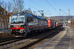 Die an die SBB Cargo International AG vermietete mit „XLoad“ ausgestattete 193 457  Hofburg Wien  (91 80 6193 457-9 D-SIEAG) der SüdLeasing GmbH, Stuttgart (eingestellt in Deutschland