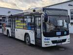 MAN Lion's City LE � der MVVG in Friedland am 27.01.2022