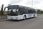 MAN Lion's City von Regionalbus Rostock abgestellt am 23.04.2016 in Hhe Rostock Hauptbahnhof/Sd.