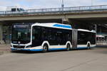 Linie 38 von Rostock Thomas-Morus-Str. nach Rostock Mecklenburger Allee am 16.08.2026 am Hp Rostock L�tten Klein