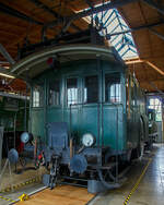 Die Drehstrom- Elektrolokomotive ex BTB De 2/2 Nr.1, ex BTB F 2/2 Nr.