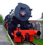 Die ehemalige S�D TЭ-3915, ex S�D 1042.283-0, strategische Reserve), ex ČSD 52 3915, ex DR 52 3915, am 02.10.2010 im Technik Museum Speyer.