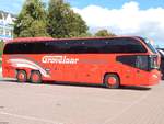 Neoplan Cityliner von Gravelaar Reisen aus Deutschland im Stadthafen Sassnitz.