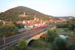 440 808 verlässt Gemünden als RB53 58068 Bamberg - Schlüchtern.