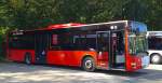 MAN Lions City von Saar-Pfalz-Bus (SB-RV 651). Baujahr 2005, aufgenommen am 16.09.2014 auf dem Betriebshof der WNS in Kaiserslautern.