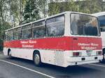Ikarus 256 von Reisebusunternehmen Weinheimer aus Deutschland in Plau am See.
