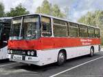 Ikarus 256 von Reisebusunternehmen Weinheimer aus Deutschland in Plau am See.