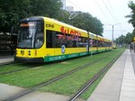 Dresdner Straßenbahn am 11.08.2009  