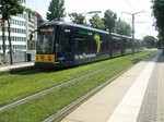 Straßenbahn in Dresden am 14.08.2009