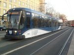 Dresdner Straßenbahn am 16.11.2009