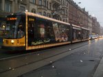 Dresdner Straßenbahn am 14.12.2009