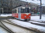 Dresdner Straßenbahn am 11.01.2010