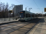 Dresdner Straßenbahn am 21.03.2010