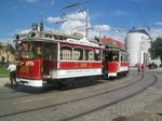 Dresdner Straßenbahn am 22.08.2010