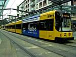 Dresden Stadt,DVB Strassenbahn ,aufgenommen  am 19.8.2011