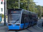 Vossloh 6N2 Nr. 603 der Rostocker Straßenbahn AG in Rostock.