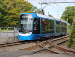 RSAG Wagen 806  Tina  am 14.05.2026 in H�he Rostock-Kunsthalle.