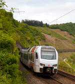 Der fünfteilige SÜWEX Stadler FLIRT³  - 429 110 / 429 610 als RE 1  Südwest-Express  gekuppelt mit dem dreiteiligen CFL Stadler KISS 2307 (hier nicht im Bild) als RE 11