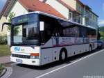 EIC R 40 Setra S315UL der EW Bus GmbH auf dem Abstellplatz in Ershausen