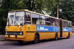 In der DDR beherrschten die IKARUS Busse landauf,landab das Bild im stdtischen  Nahverkehr.