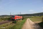 440 302-8 als RB 58119 Wrzburg - Treuchtlingen bei Wettelsheim.