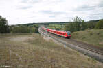 Zwei 440iger als RE10 kurz vor Emskirchen.