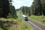 VT650 708 als RB23 Coburg - Bad Steben bei Röslau.