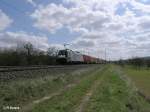 ES64 U2-069 zieht ein Containerzug fr BoxXpress.