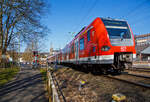 Ein ET 423 der S-Bahn Stuttgart auf Abwegen.....