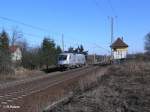 ES64 U2 100 solo bei Frankfurt/Oder Nuhnen.