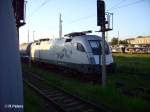 Leider war kein anderes Bild mglich von ES64 U1 101 am 10.06.06 in Guben.