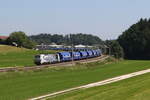 6193 770 mit einem Getreidezug aus Salzburg kommend am 12. August 2025 bei Axdorf im Chiemgau.