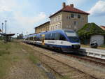 W�re,am 10.Juni 2018,nicht der NEB VT738 vorbei gekommen,dann h�tte ich wieder,in Templin,keinen Zug vor die Linse bekommen.
