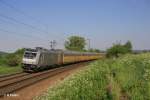 185 681-4 mit BMW-Zug bei Plling.