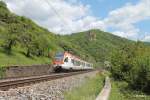 406 als SE10 25016 Frankfurt/Main - Neuwied bei  Wellmich.