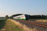 Nachschuss auf VT14 + VT10 als VBG81107 Marktredwitz - Regensburg bei Oberteich.