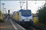 ME 146-11 / 146 511-1  Einbeck  schiebt den ME 82818 aus G�ttingen kommend am 05.09.2014 in den Endbahnhof Uelzen