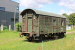 historischer Wagen am 29.07.2025 in Lauterbach gesehen.