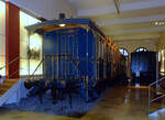 Versailles auf Rädern, der Salon- und Terrassenwagen des bayerische Märchenkönigs Ludwig II, im DB Museum in Nürnberg, hier am 01 November 2008.