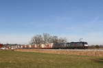 185 408 und 185 418 mit dem  Mars-Zug  am 12.