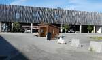 (288'723) - Nordlandsbuss-Haltestellen am 16. Juni 2026 in Svolvaer, Sentrum Lofotgata