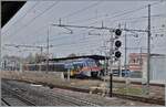 Der FS Treniatalia ETR 103-015 der Tochtergesellschaft TPER (Transporto Passeggeri Emilia Romagna) ist als Regionalzug von Guastalla nach Reggio S.